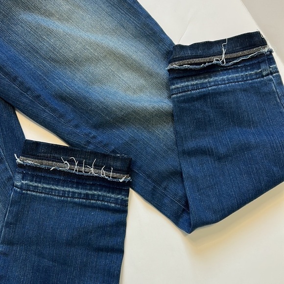 White House Black Market Classic Rise Ball Chain Slim Ankle Jeans Sz 6 - Picture 10 of 12